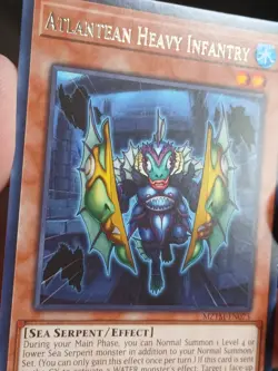 Yugioh! Atlantean Heavy Infantry - MZTM-EN073 - rare - 1st Edition - Image 3
