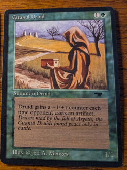 MTG Citanul Druid - Antiquities - LP - Image 1