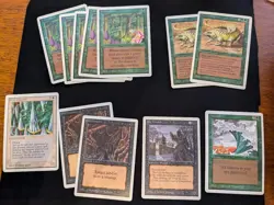 MTG 12-card Unlimited edition lot - LP/MP - Image 1