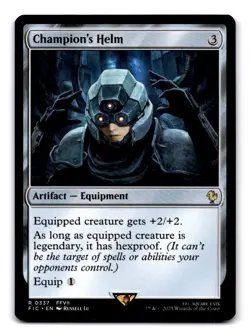 Champion's Helm 337 Rare Commander: FINAL FANTASY Magic: The Gathering Near Mint - Image 1
