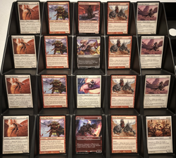 MTG Samurai Tribal (Boros Equipment Aggro) 40-Card Deck Pack | Just Add Lands - Image 1