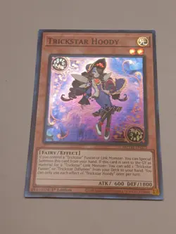 Trickstar Hoody - MZTM-EN025 - Super Rare - 1st Edition Yugioh NM - Image 2