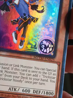 Trickstar Hoody - MZTM-EN025 - Super Rare - 1st Edition Yugioh NM - Image 4