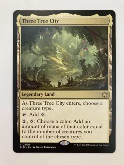 MTG Three Tree City #260 Normal - Bloomburrow (BLB) - Image 1