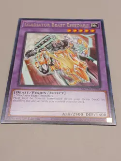 Yugioh - Gladiator Beast Essedarii - MZTM-EN085 - Rare - NM/M - Image 1