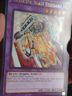 Yugioh - Gladiator Beast Essedarii - MZTM-EN085 - Rare - NM/M - Image 3