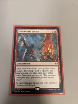Underworld Breach / Moderately Played / Magic MTG / Theros Beyond Death Regular - Image 1
