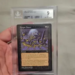 Magic the Gathering Corps Dance bgs 9 quad++ tempest 1997 Mtg - Image 1