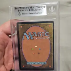 Magic the Gathering Corps Dance bgs 9 quad++ tempest 1997 Mtg - Image 2