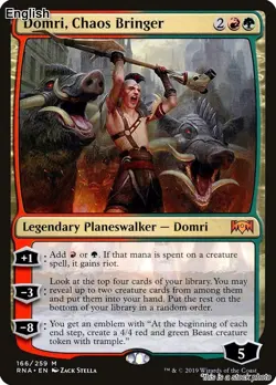 Domri, Chaos Bringer [RNA - 166] - Image 1
