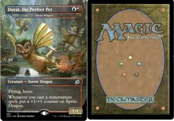Doral, the Perfect Pet - Sprite Dragon - Ikoria MTG - Image 1