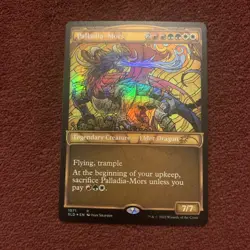 Palladia-Mors Stained Glass Textured Foil #1071 NM+ Secret Lair Drop Magic Card - Image 1