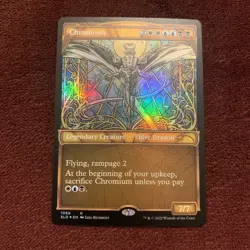 Chromium (Stained Glass) (Textured Foil) Secret Lair Drop Foil 1068 NM+ Unplayed - Image 1