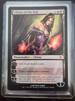 Liliana of the Veil #105 [Innistrad] MTG English Regular NM *Actual Pictures - Image 1