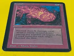 MTG FIREBALL Alpha (OldManMTG 008-138) - Image 5