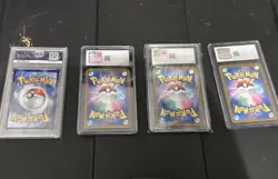 Pokemon Graded Holo Card Lot - Image 1