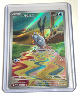Frigibax 208/193 Paldea Evolved Illustration Rare Pokemon Card Near Mint - Image 1
