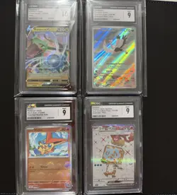 Pokemon TCG Graded CGC Slab Lot X4 - GEM MINT And MINT 9 And 10 🌟💎 - Image 1