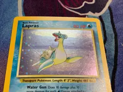 Pokemon 1999 Fossil Unlimited: Lapras (10/62) MP - Image 2