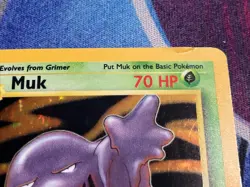 Pokemon 1999 Fossil Unlimited: Muk (13/62) MP Holo - Image 2