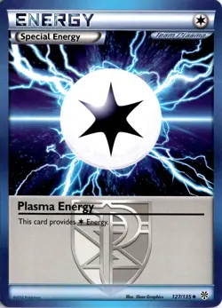 Plasma Energy (Team Plasma) 127/135 Plasma Storm Pokemon Card TCG - Image 1