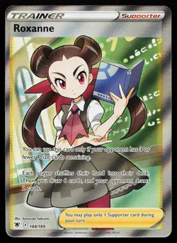 Roxanne 188/189 Ultra Rare Astral Radiance Pokemon Card - Image 1