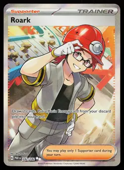 Roark 242/182 Ultra Rare Paradox Rift Pokemon Card - Image 1