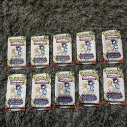 Pokemon TCG Phantasmal Flames (Mega Evolution) Fun Packs 10 Sealed Packs - Image 1