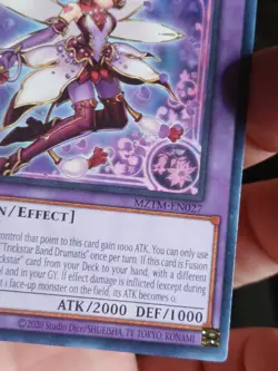 Yugioh - Trickstar Band Drumatis (Rare) (1st Edition) - MZTM-EN027 P - Image 4