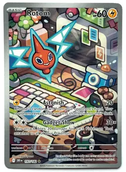 Rotom 197/182 - Pokemon TCG - Destined Rivals Illustration Rare Holo - Image 1