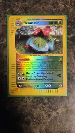 Pokemon Venusaur Expedetion Reverse Holo Rare 30/165 NICE✨✨🍃🍃 - Image 3