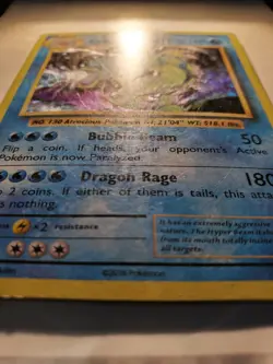Gyarados 34/108 Evolutions Holo Rare Played Pokemon DNA GAMES - Image 2