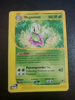 Meganium 54/165 Expedition Rare Moderate Play Pokemon DNA GAMES - Image 1