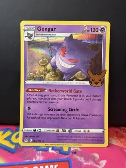 Gengar 66/196 Trick Or Trade Stamp 2023 - NM - Holo Rare - Pokemon TCG - Image 1
