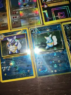 Pokemon Bootleg Vending Machine Sticker Cards Lot Of 6 & 5 Regular Bootleg Cards - Image 2