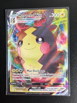 Holo Morpeko VMAX 038/072 Ultra Rare Shining Fates Pokemon TCG - Image 1