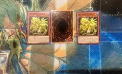 3x Yugioh Crystron Sulfefnir OP27-EN016 Common NM Playset + Bonus!(Desc.) - Image 3