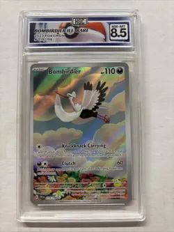 2023 Pokemon Bombirdier Illustration Rare #219 HGC 8.5 (sb3) - Image 1