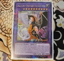 Yugioh! Light and Darkness Dragonlord - INFO-EN034 - Quarter Century Rare - Image 1