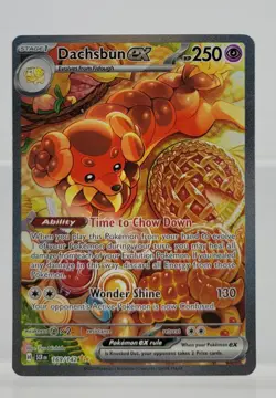 Pokemon Dachsbun EX 169/142 Special Illustration Rare Stellar Crown - Image 1