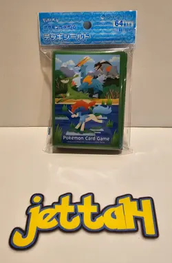 Pokemon Japan Deck Shield/Sleeves Keldeo 64 Pack New US SELLER! - Image 1