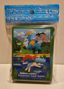 Pokemon Japan Deck Shield/Sleeves Keldeo 64 Pack New US SELLER! - Image 2