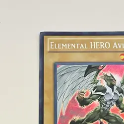 Yugioh Elemental HERO Avian LCGX-EN002 Secret Rare 1st Edition VLP TCG CCG Holo - Image 2