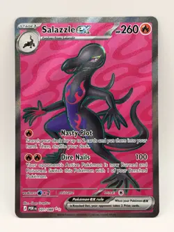 Salazzle EX 101/088 Full Art Ultra Rare Perfect Order Pokemon TCG NM - Image 1