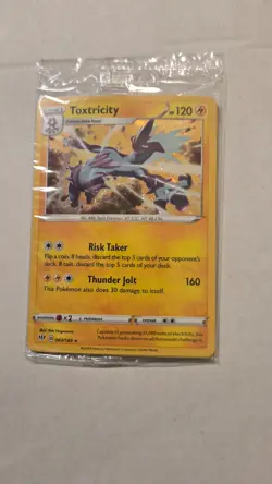 Pokemon SEALED Knockout Collection Promo Toxtricity 063/189 - Image 1