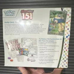 Pokemon Scarlet & Violet 151 Elite Trainer Box Snorlax English Pokemon TCG Box - Image 3