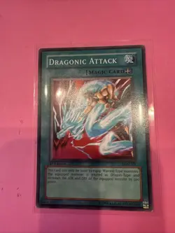 Lot of 9 vtg 1996 yu-gi-oh trading cards included dragonic attack, etc - Image 2