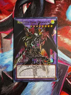 Red-Eyes Dark Dragoon RA05-EN141 1st Edition UR Overframe PACK FRESH NM Yu-Gi-Oh - Image 1