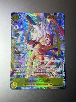 Bandai One Piece CCG Monkey.D.Luffy EB04-061 Blocker Holo 10 Cost 12000 Power - Image 1