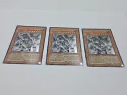 Set Of 3 Yugioh Ancient Gear Beast TLM-EN007 Ultimate Rare - NM - Image 3